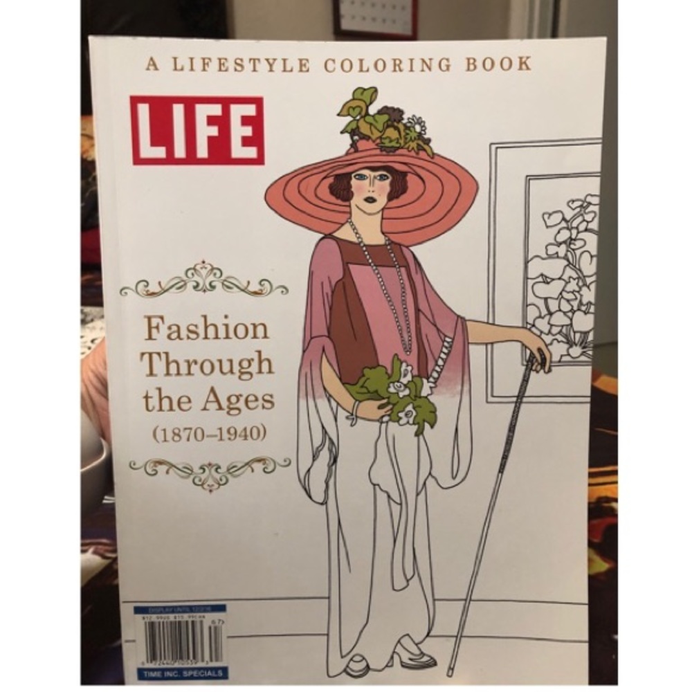 LIFE Fashion Through The Ages Coloring Book